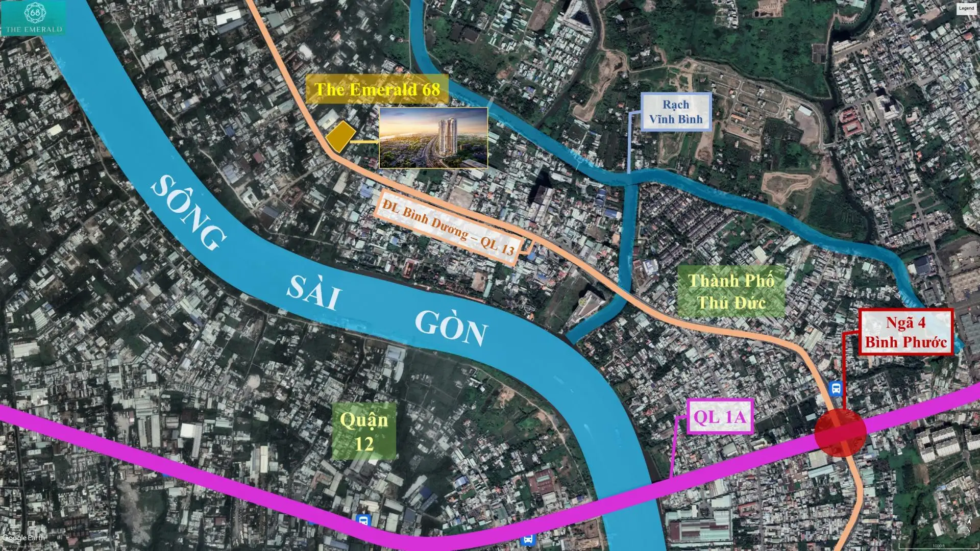 vi tri du an can ho emerald 68 thuan an binh duong